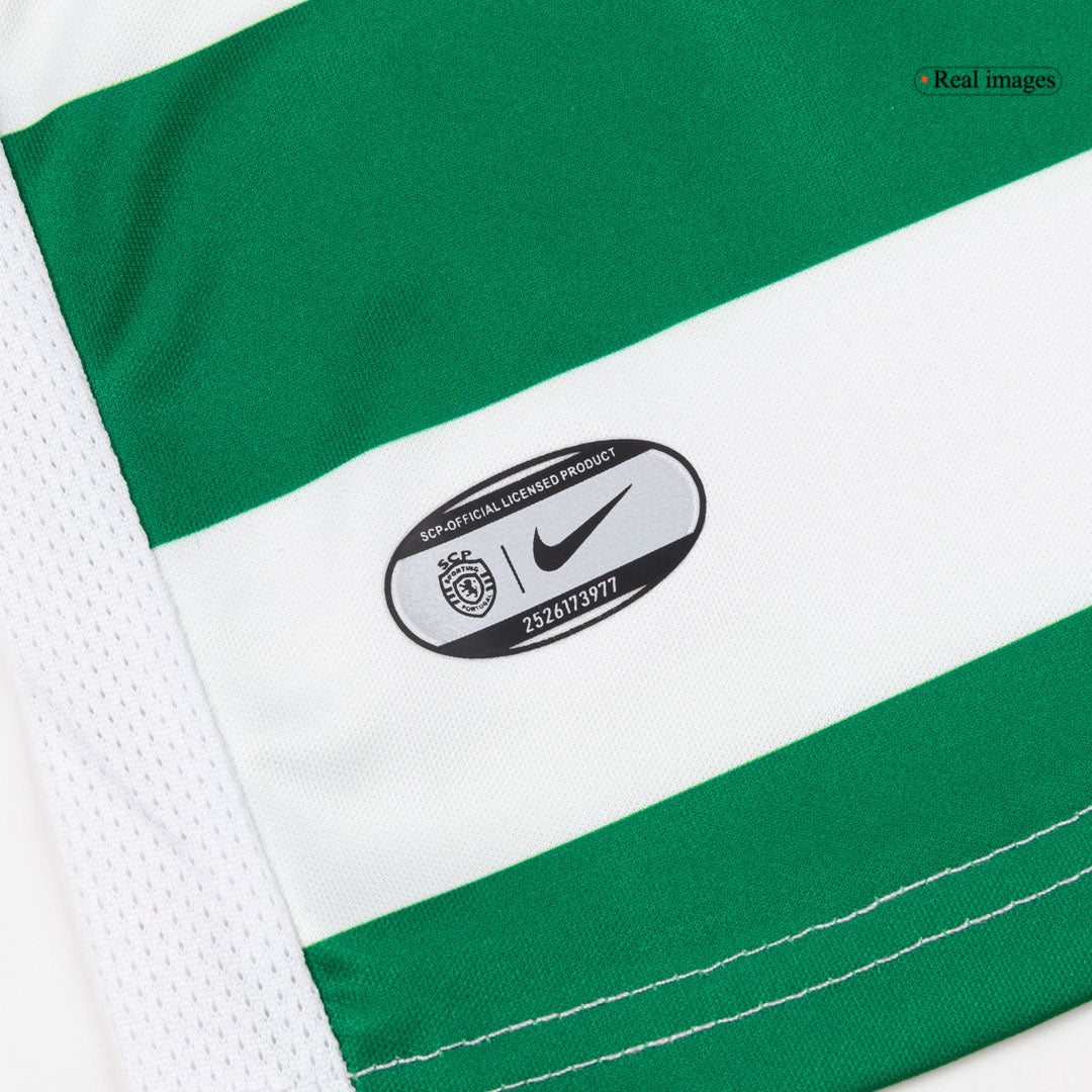 Kid's Sporting CP 2025/26 Home Soccer Jersey Kit