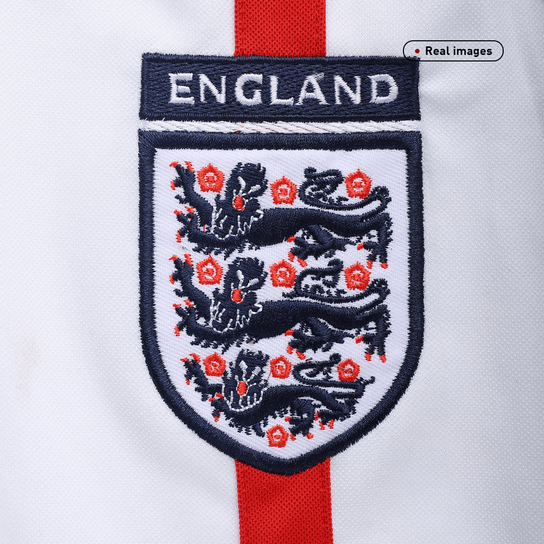 Retro Men's England 2002 Home Soccer Jersey