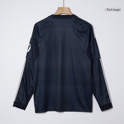 Men's Real Madrid 2025/26 Away Long Sleeve Soccer Jersey