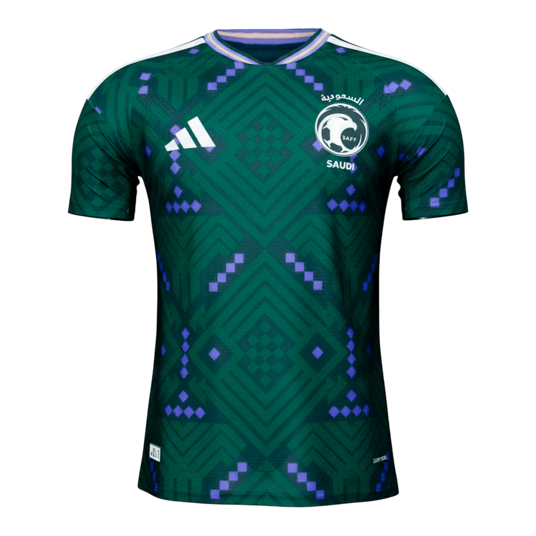 Men's Saudi Arabia World Cup 2026 Player Version Home Soccer Jersey - Slim Fit