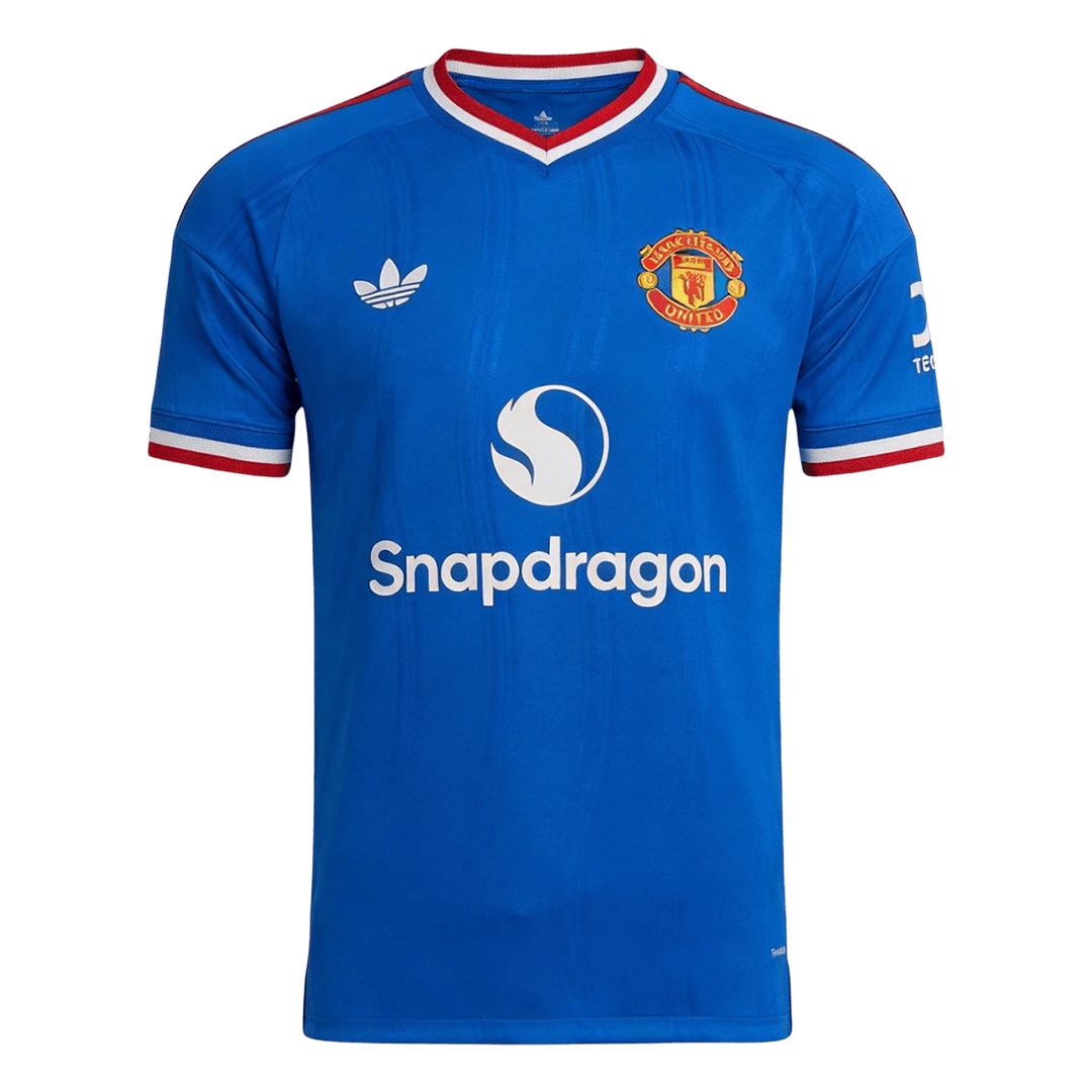 Men's Manchester United 2026/27 Player Version Away Soccer Jersey - Slim Fit