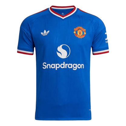 Men's Manchester United 2026/27 Player Version Away Soccer Jersey - Slim Fit