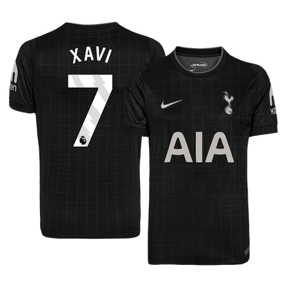 XAVI #7 Men's Tottenham Hotspur 2025/26 Away Soccer Jersey