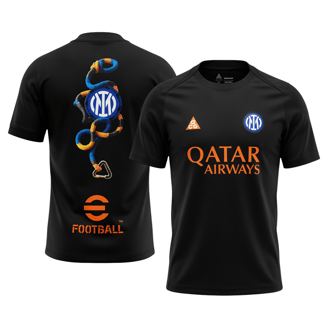 Men's Inter Milan 2025/26 Pre-Match Soccer Jersey