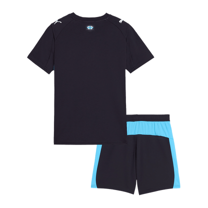 Kid's Marseille 2025/26 Away Soccer Jersey Kit