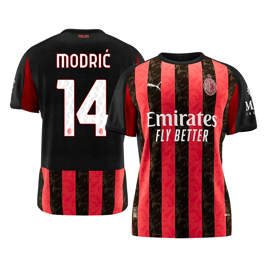 MODRIĆ #14 Men's AC Milan 2025/26 Home Soccer Jersey [PREMIUM]