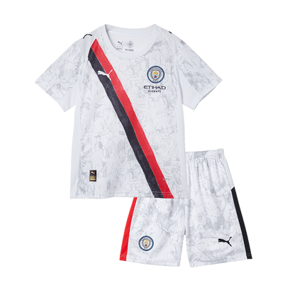 Kid's Manchester City World Cup 2025/26 KidSuper Soccer Jersey Kit