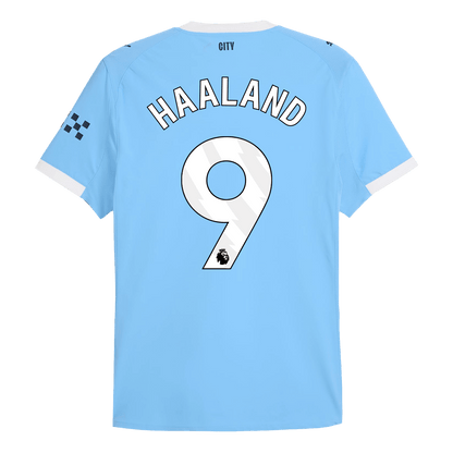 HAALAND #9 Men's Manchester City 2025/26 Player Version Home Soccer Jersey - Slim Fit