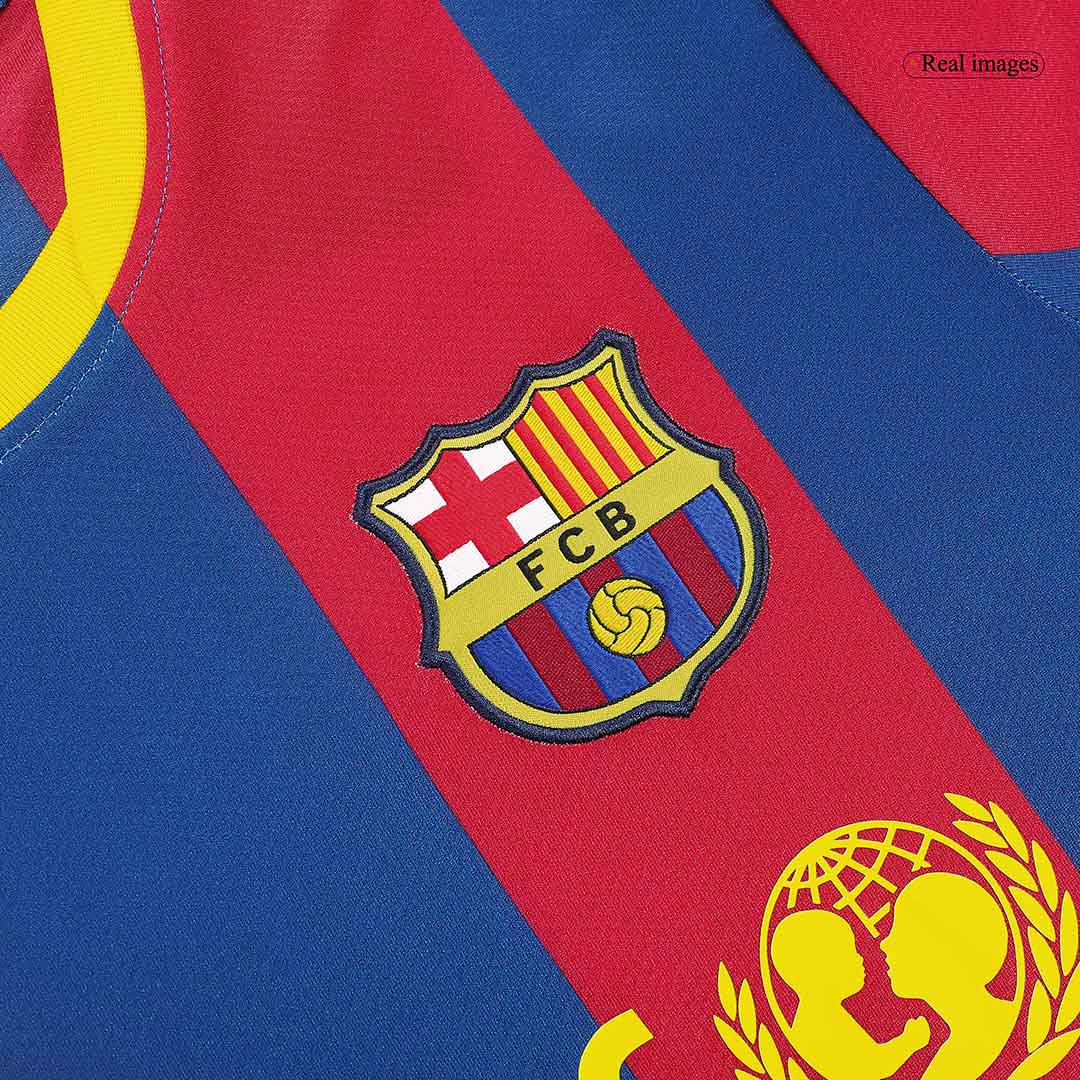 Retro Men's Barcelona 2010/11 Home Soccer Jersey