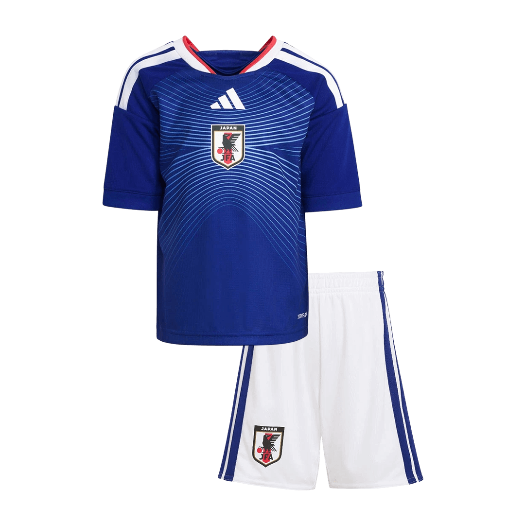 Kid's Japan World Cup 2026 Home Soccer Jersey Kit
