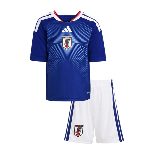 Kid's Japan World Cup 2026 Home Soccer Jersey Kit
