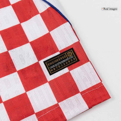 MODRIĆ #10 Men's Croatia World Cup 2026 Player Version Home Soccer Jersey - Slim Fit