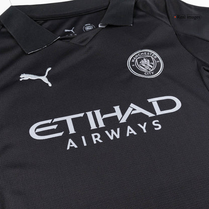 Kid's Manchester City 2025/26 Away Soccer Jersey Kit