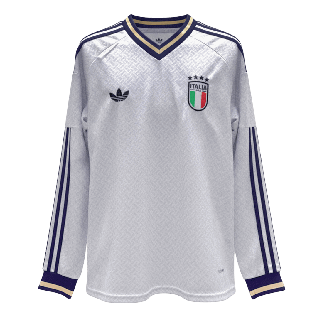 Men's Italy World Cup 2026 Away Long Sleeve Soccer Jersey