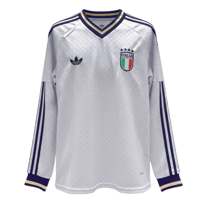 Men's Italy World Cup 2026 Away Long Sleeve Soccer Jersey