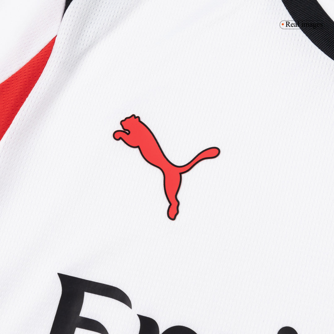Men's AC Milan 2025/26 Away Long Sleeve Soccer Jersey