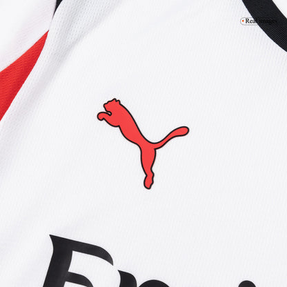Men's AC Milan 2025/26 Away Long Sleeve Soccer Jersey