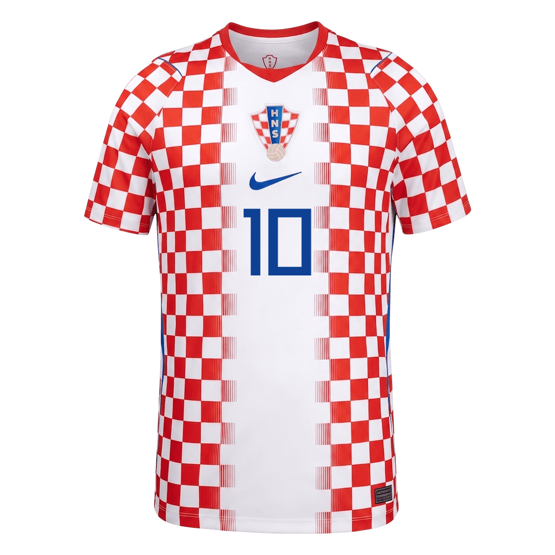 MODRIĆ #10 Men's Croatia World Cup 2026 Home Soccer Jersey