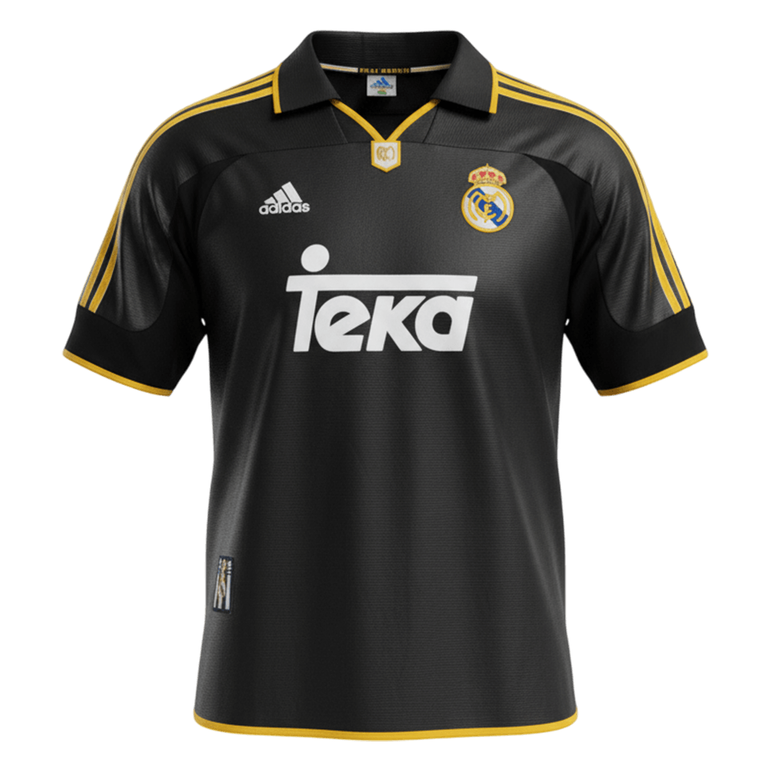 Retro Men's Real Madrid 1999/01 Away Soccer Jersey