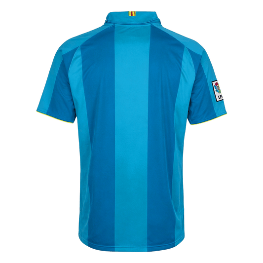 Retro Men's Barcelona 2007/08 Away Soccer Jersey