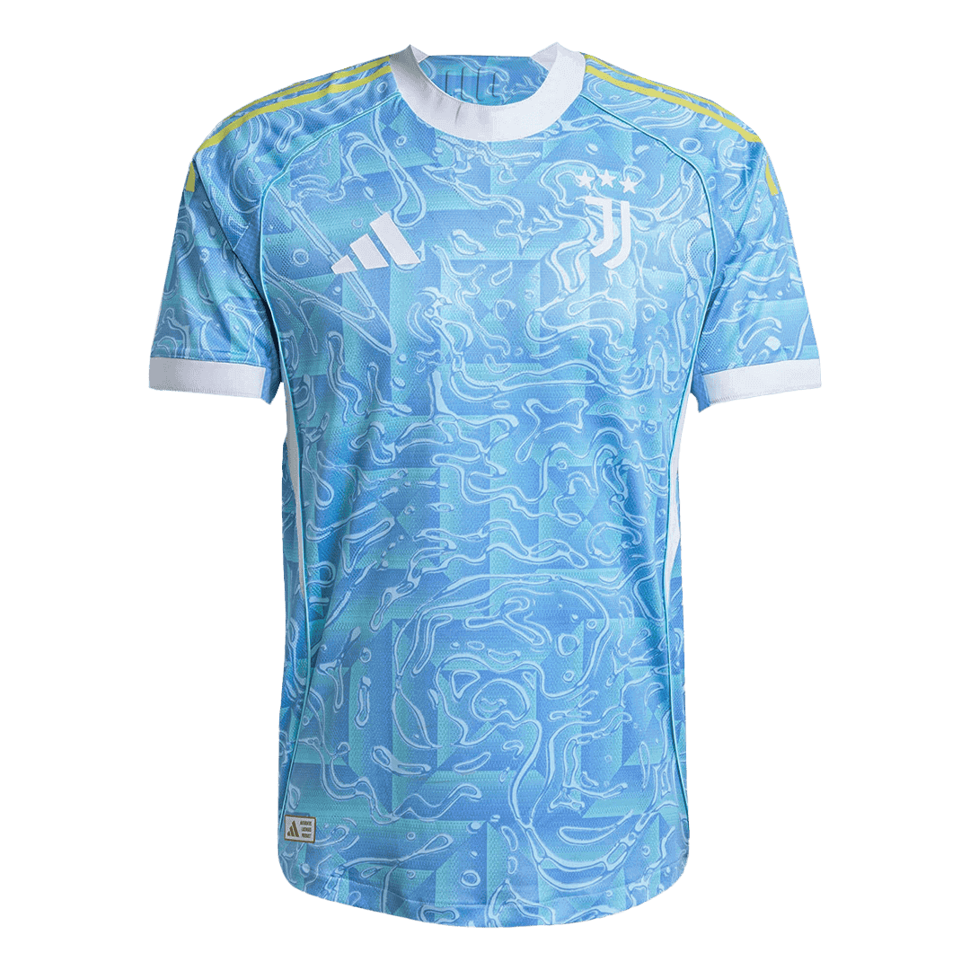Men's Juventus 2025/26 Player Version Away Soccer Jersey - Slim Fit