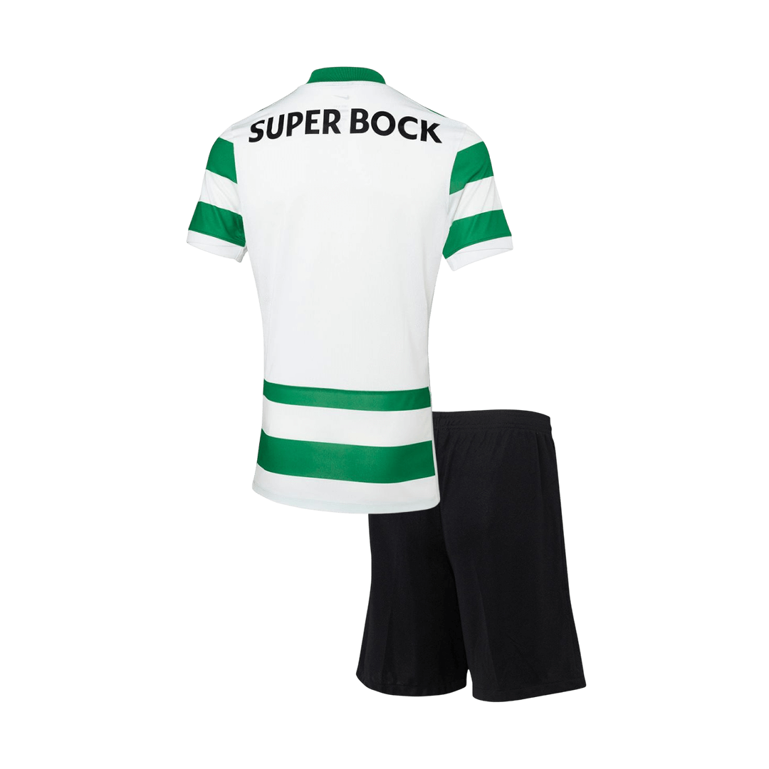 Kid's Sporting CP 2025/26 Home Soccer Jersey Kit