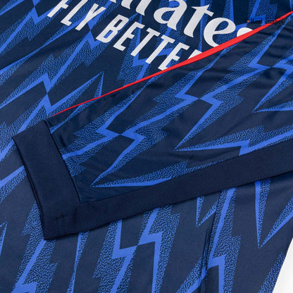 Men's Arsenal 2025/26 Away Long Sleeve Soccer Jersey