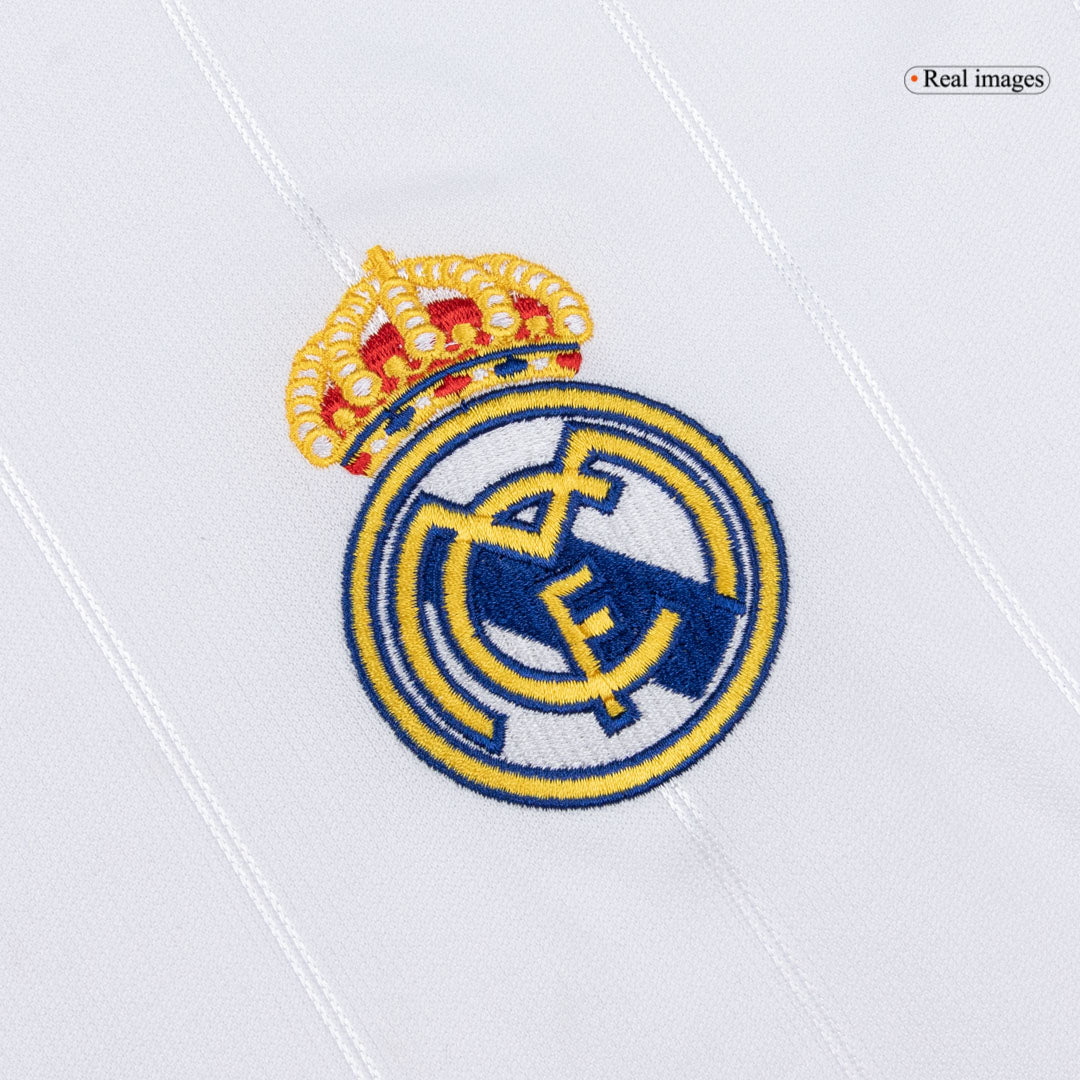 Retro Men's Real Madrid 2012/13 Home Long Sleeve Soccer Jersey