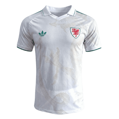 Men's Wales World Cup 2026 Player Version Away Soccer Jersey - Slim Fit