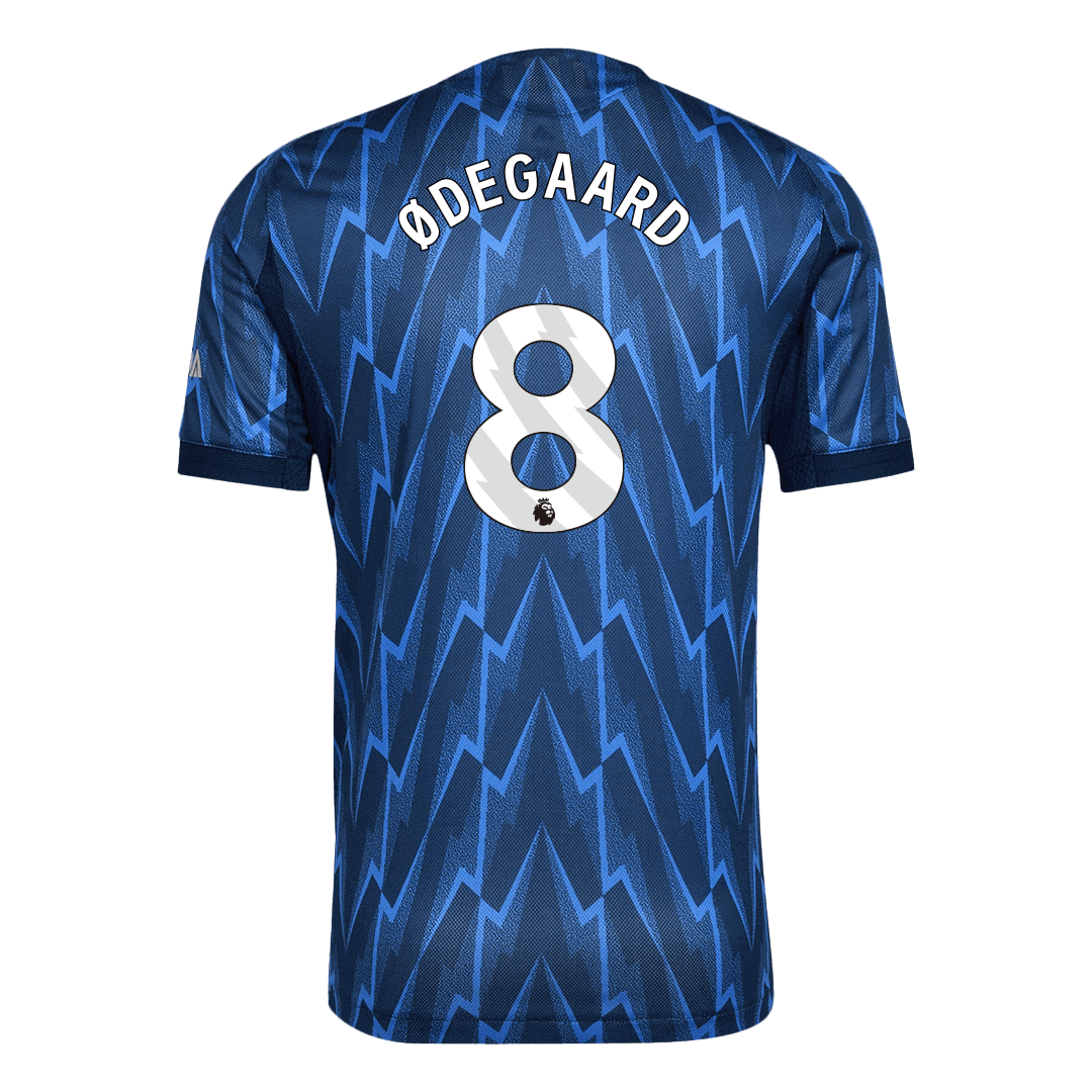 ØDEGAARD #8 Men's Arsenal 2025/26 Player Version Away Soccer Jersey - Slim Fit