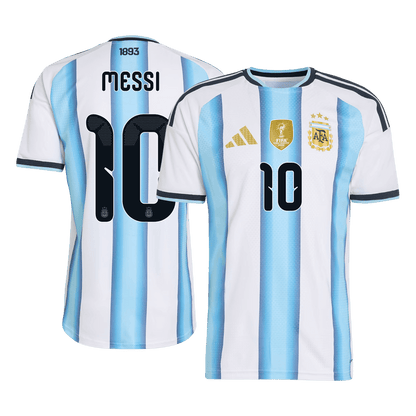 MESSI #10 Men's Argentina World Cup 2026 Player Version Home Soccer Jersey - Slim Fit