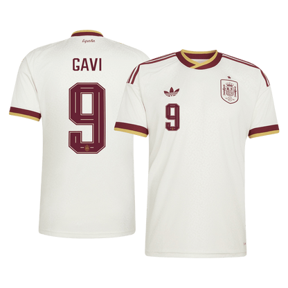 GAVI #9 Men's Spain World Cup 2026 Away Soccer Jersey
