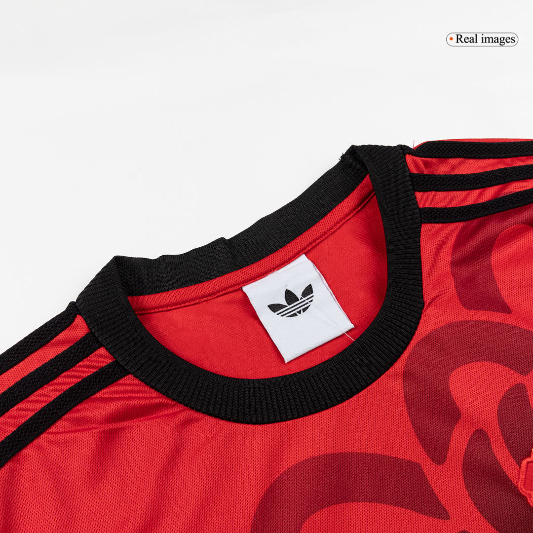 Men's Manchester United 2025/26 Long Sleeve Soccer Jersey