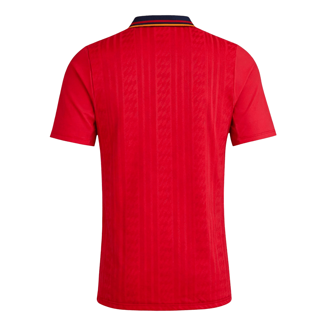 Retro Men's Spain 1994 Home Soccer Jersey