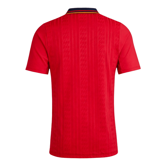 Retro Men's Spain 1994 Home Soccer Jersey
