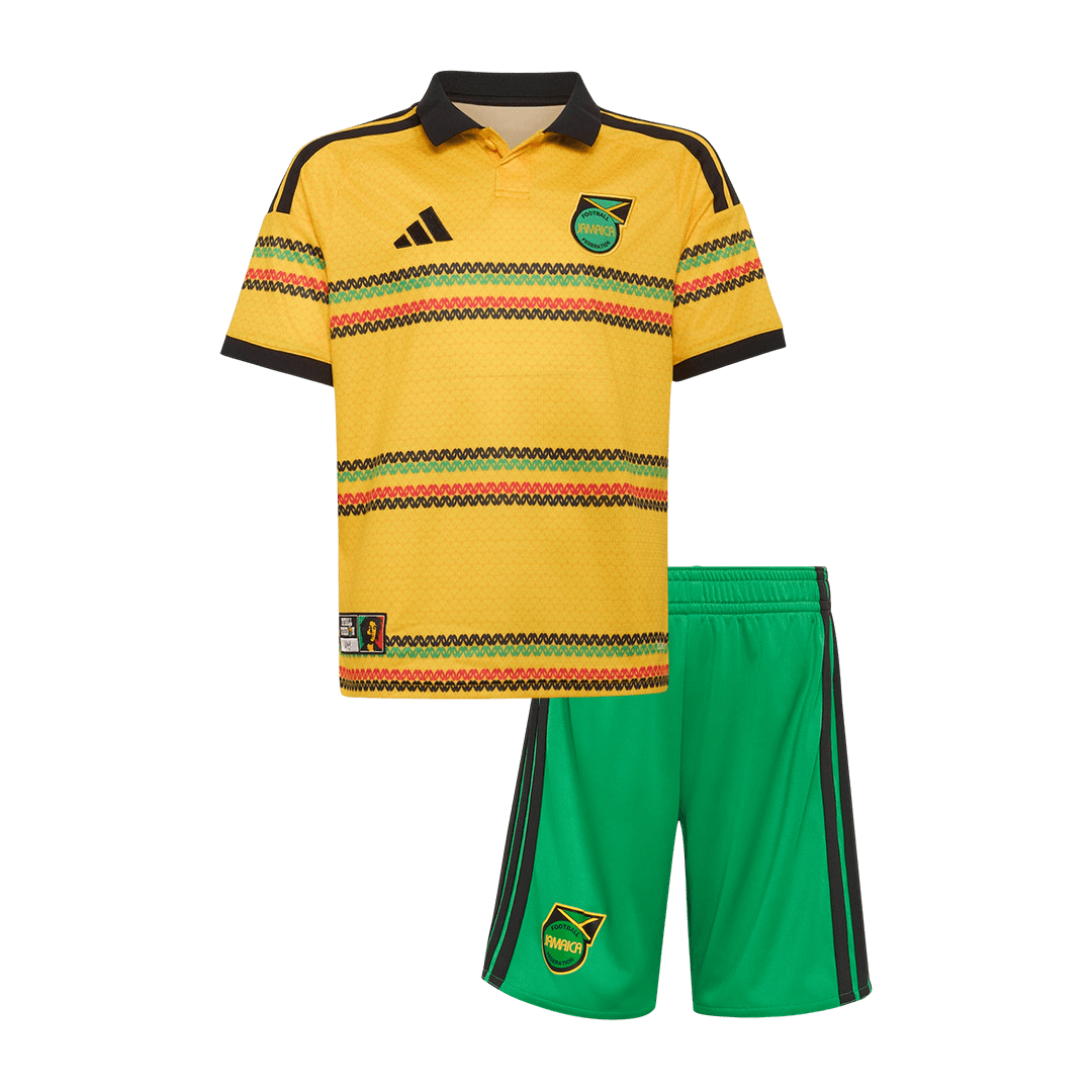 Kid's Jamaica World Cup 2026 Home Soccer Jersey Kit
