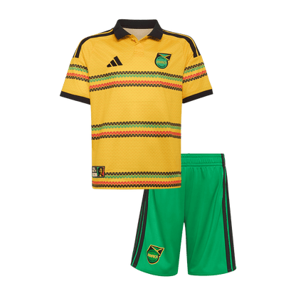 Kid's Jamaica World Cup 2026 Home Soccer Jersey Kit