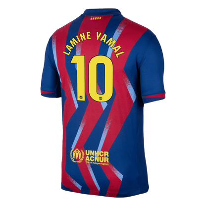 LAMINE YAMAL #10 Men's Barcelona 2025/26 Fourth Away Soccer Jersey