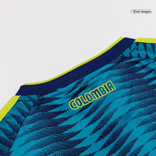Kid's Colombia World Cup 2026 Away Soccer Jersey Kit