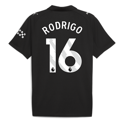 RODRIGO #16 Men's Manchester City 2025/26 Away Soccer Jersey