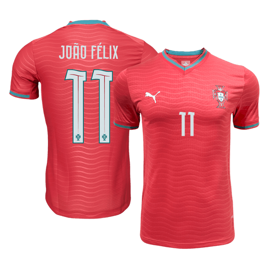 JOÃO FÉLIX #11 Men's Portugal World Cup 2026 Player Version Home Soccer Jersey - Slim Fit
