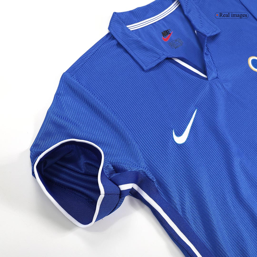 Retro Men's Italy World Cup 1998 Home Soccer Jersey