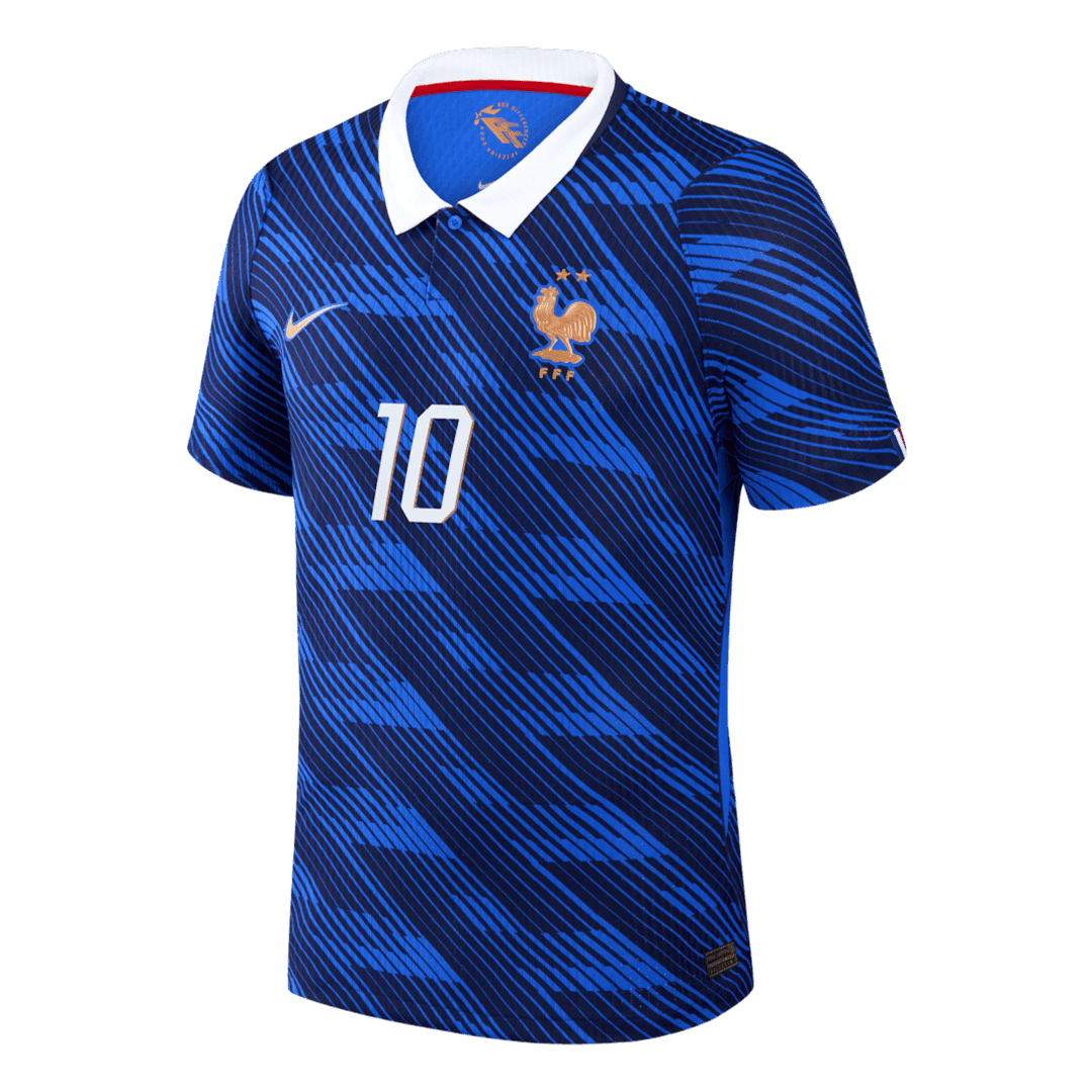 MBAPPE #10 Men's France World Cup 2026 Player Version Home Soccer Jersey - Slim Fit