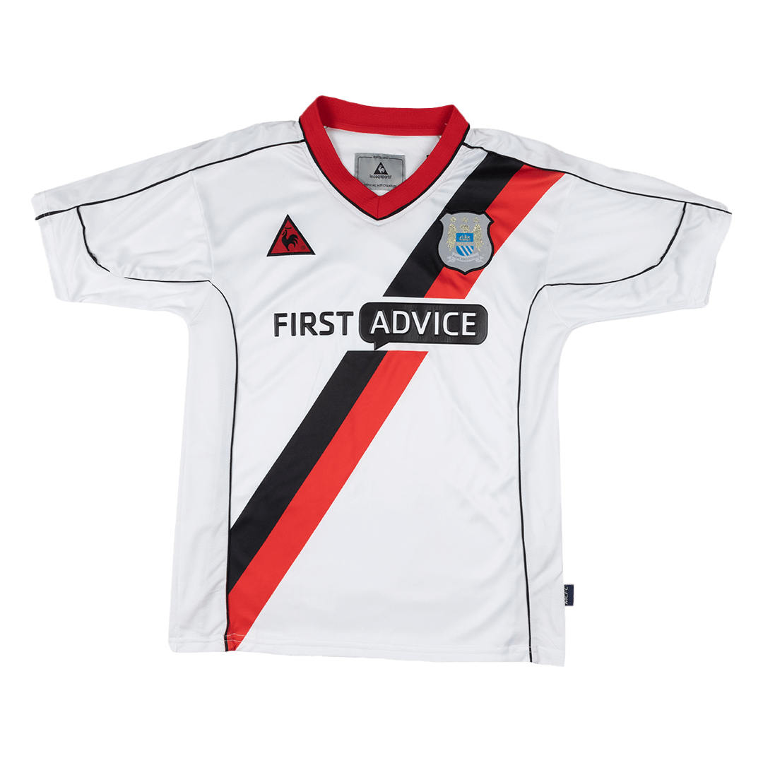 Retro Men's Manchester City 2002/03 Away Soccer Jersey