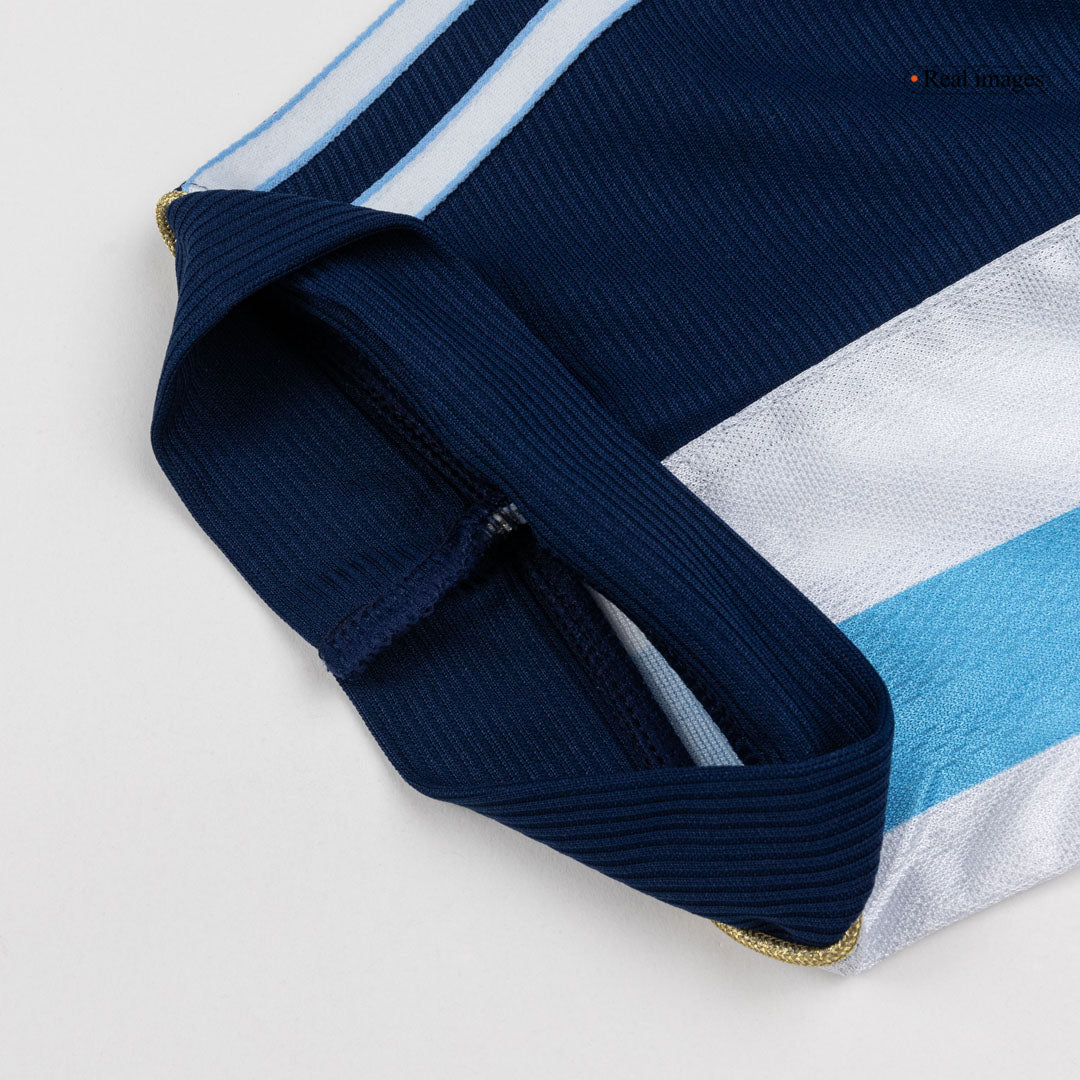 Retro Men's Argentina 1998 Away Soccer Jersey
