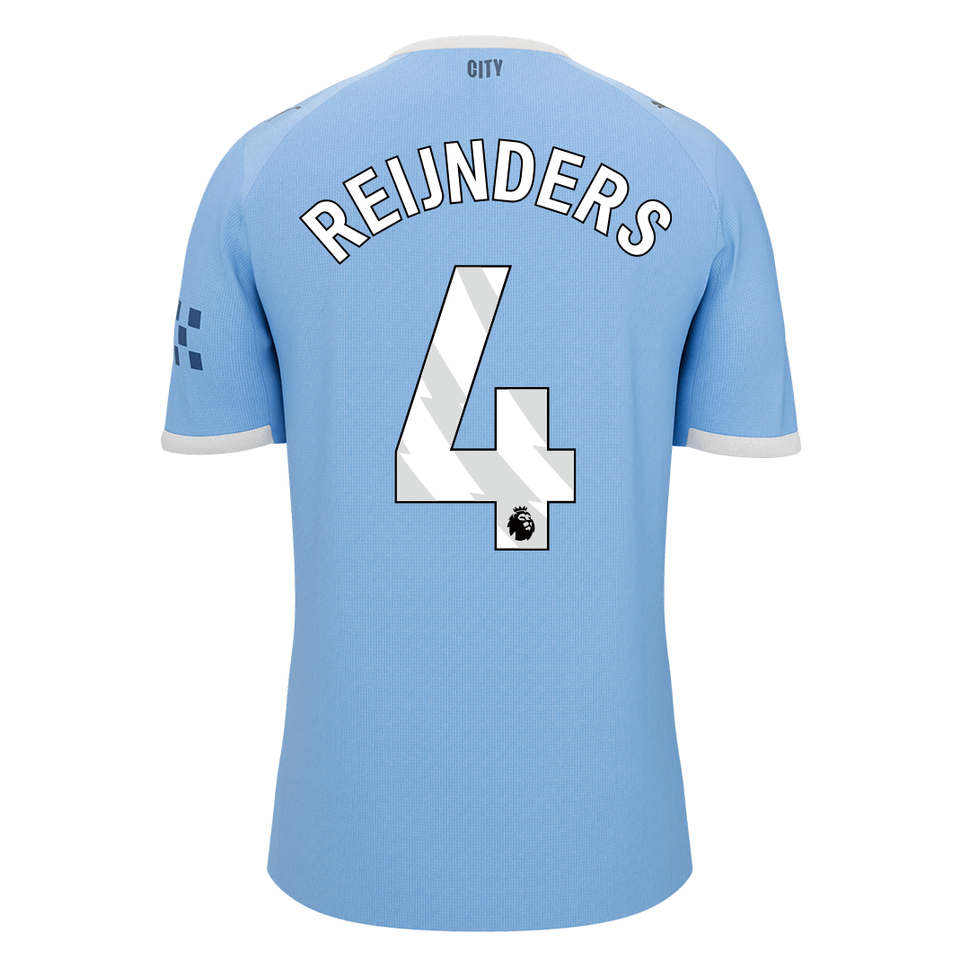 REIJNDERS #4 Men's Manchester City 2025/26 Home Soccer Jersey [PREMIUM]