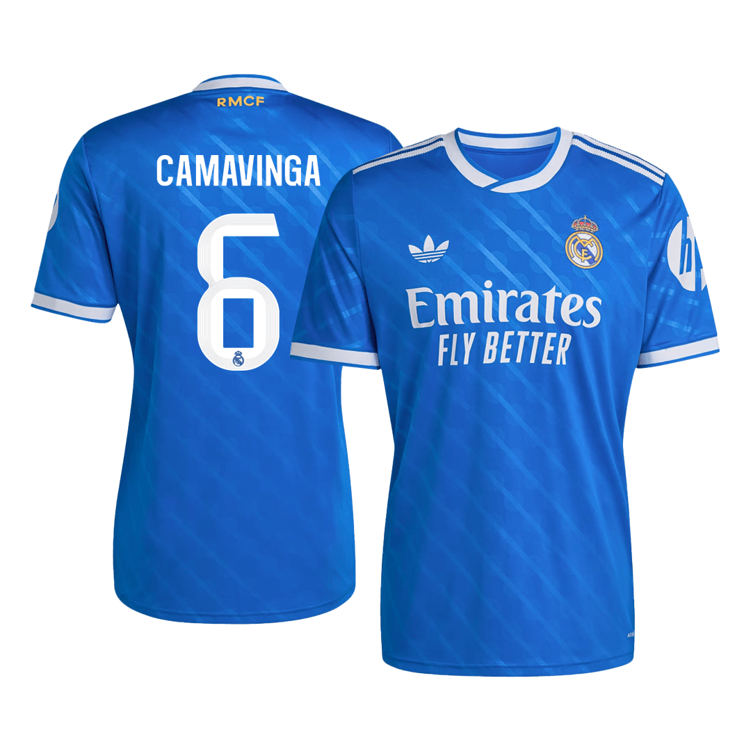 CAMAVINGA #6 Men's Real Madrid 2025/26 Third Away Soccer Jersey