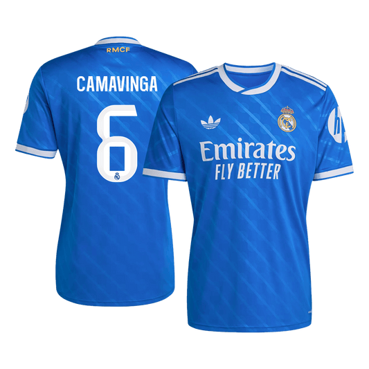 CAMAVINGA #6 Men's Real Madrid 2025/26 Third Away Soccer Jersey