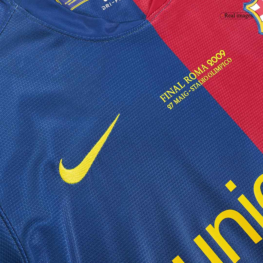 Retro XAVI #6 Men's Barcelona UCL UCL Final 2008/09 Home Soccer Jersey