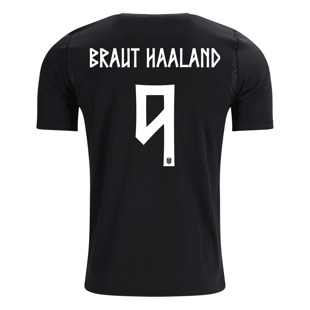 BRAUT HAALAND #9 Men's Norway World Cup 2026 Away Soccer Jersey
